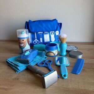 Melissa & Doug Blue Barber Shop Set